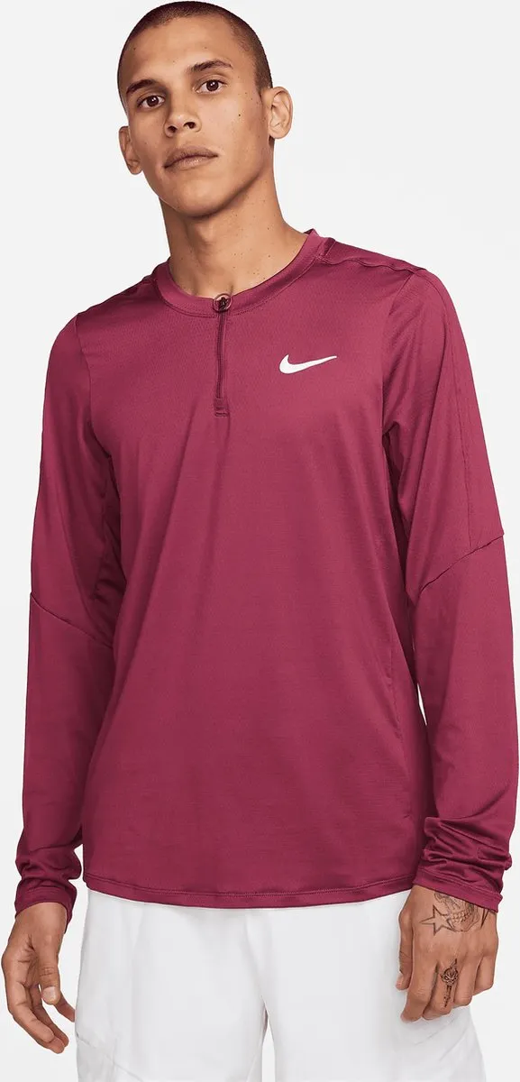 Nike Court Dri-Fit Advantage Top Heren - Rood