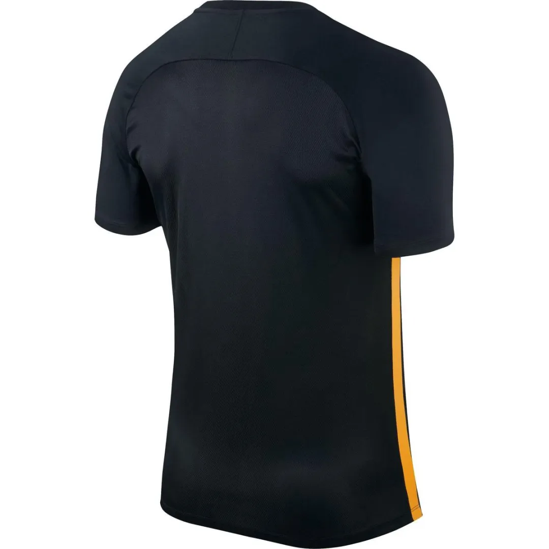 Nike Tricot Striped Segment III Dry SS 832976-100 - M - Zwart-goud
