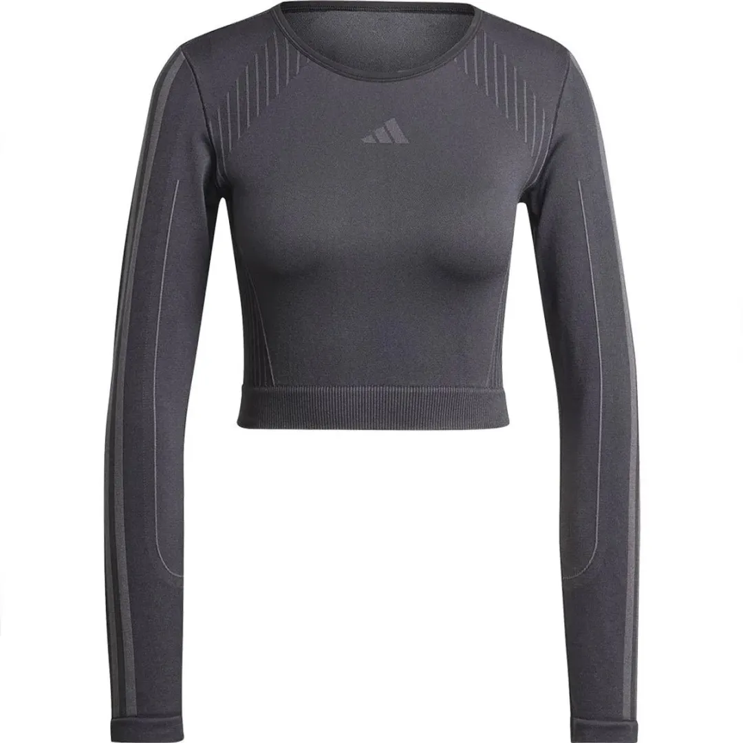 adidas Performance Knit Longsleeve IX6994 - Zwart S