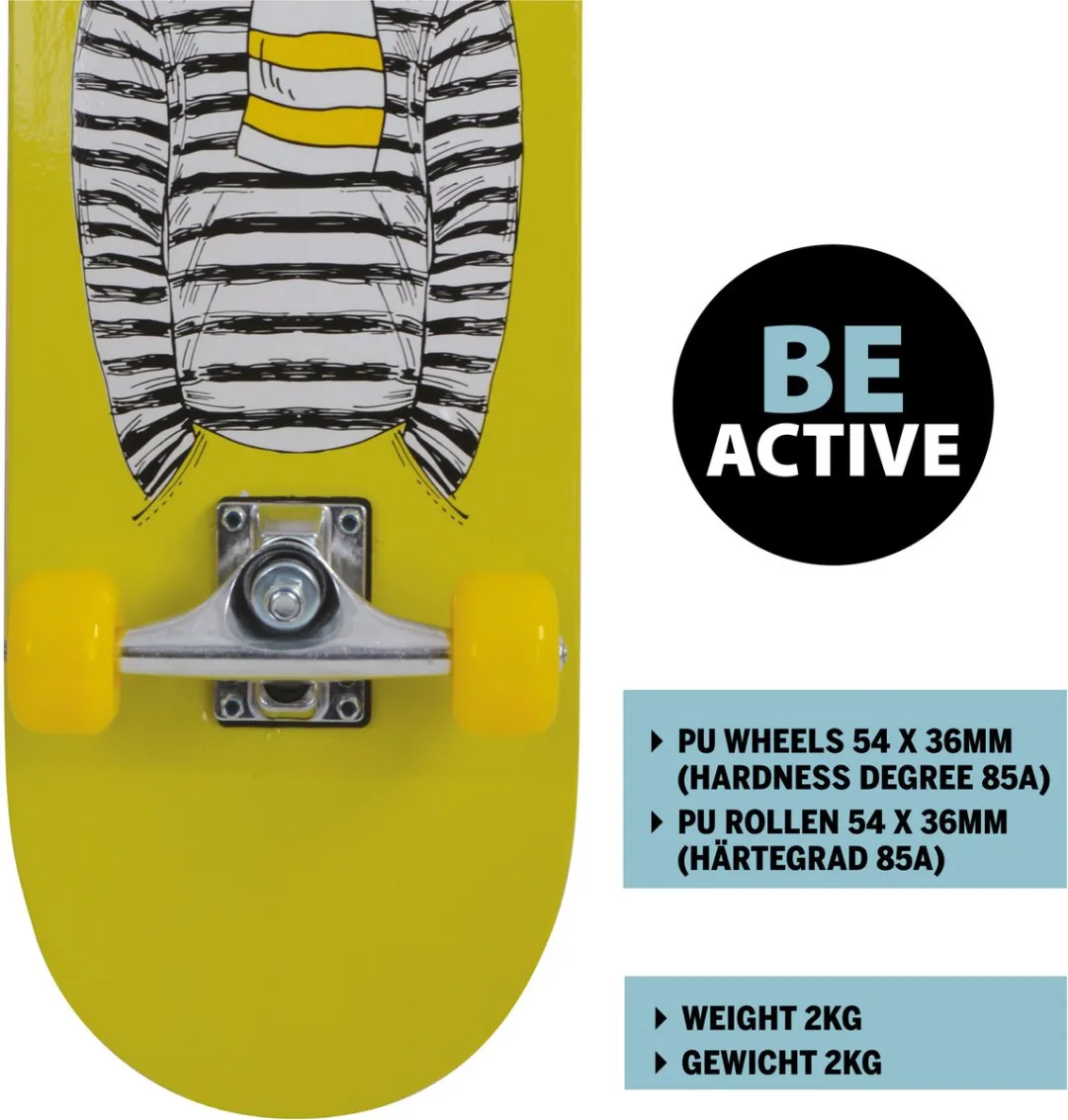 Schildkröt Skateboard Beginners 31 inch - Groen - Dubbel Kick