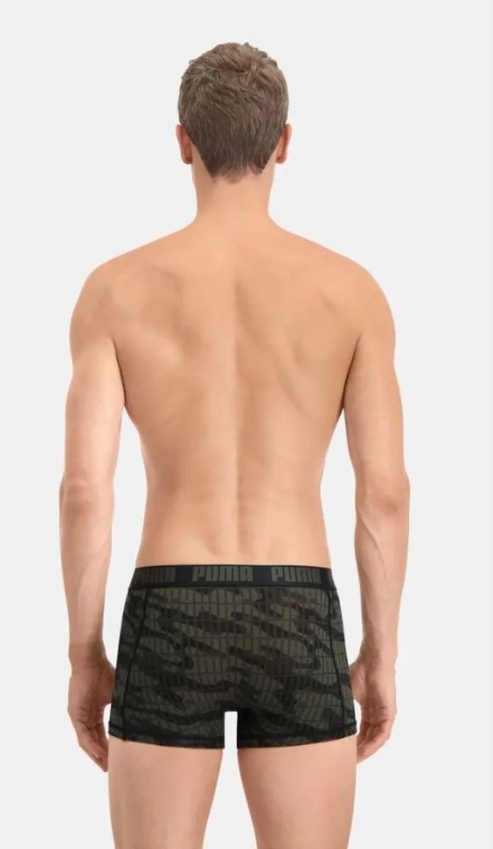 PUMA Lange Sportshort 005 Kaki - 2 Pack M