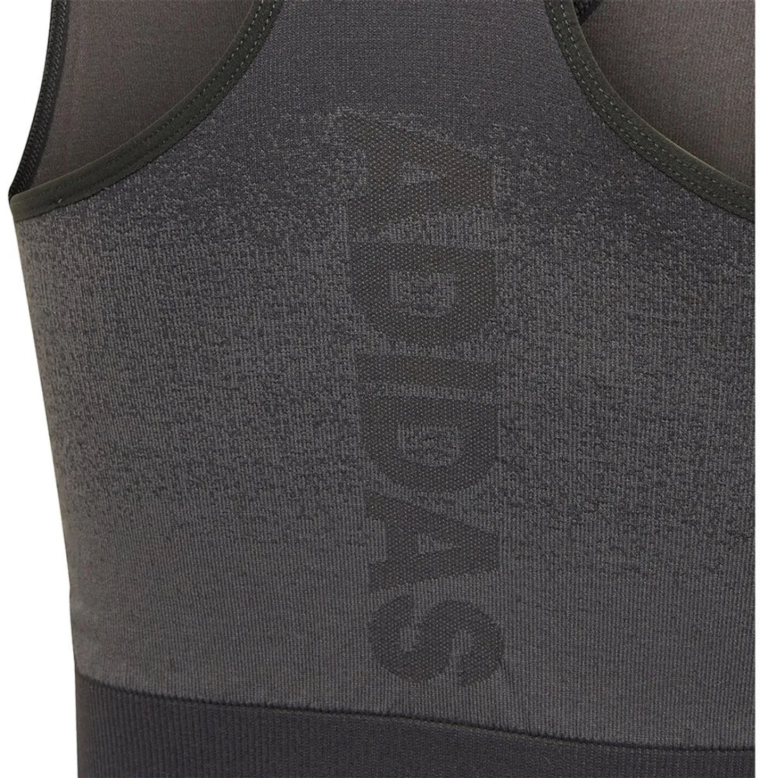 Adidas Aeroknit Mouwloos T-shirt 128 - Meisjes - Grijs
