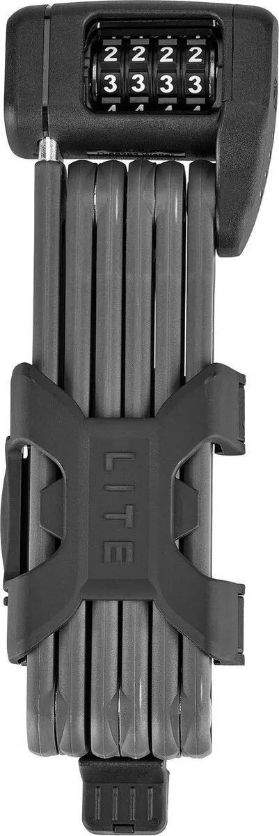 ABUS Bordo Combo Lite 6055C/85 Vouwslot - Zwart - afbeelding 6 van 6