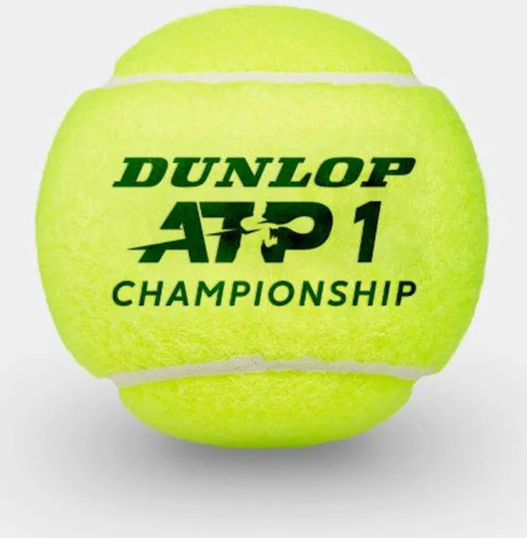 Dunlop ATP Championship Tennisballen - 3 Stuks - Geel
