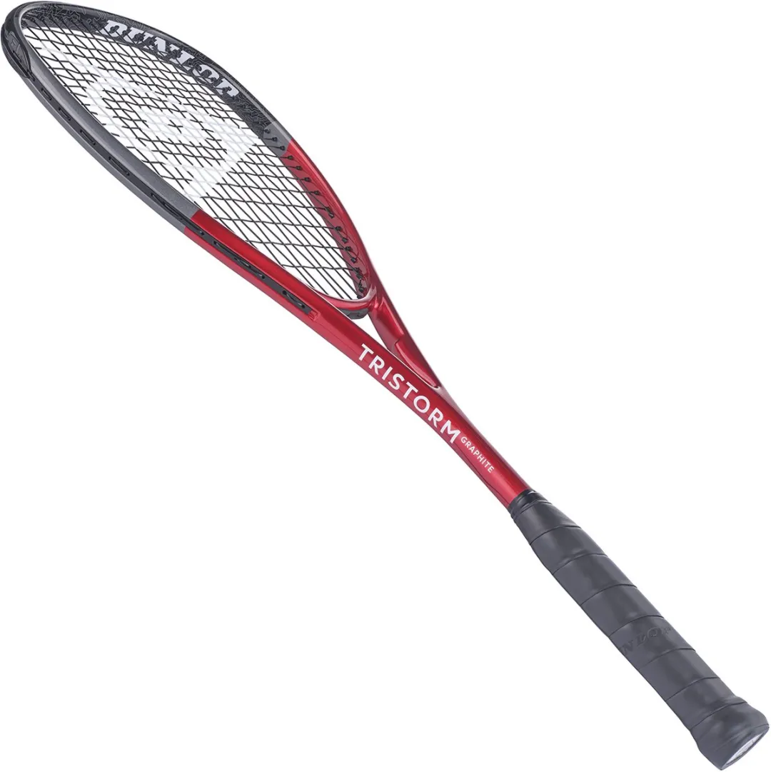 Dunlop Tristorm Graphite Squashracket - Rood