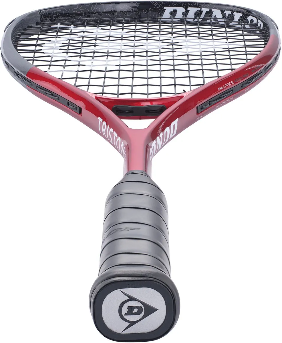 Dunlop Tristorm Graphite Squashracket - Rood