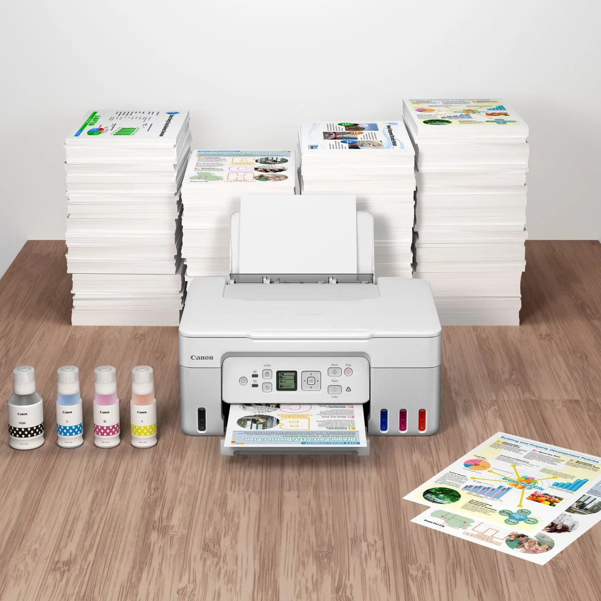 Canon PIXMA G3571 Multifunctionele Inktjetprinter - Wit