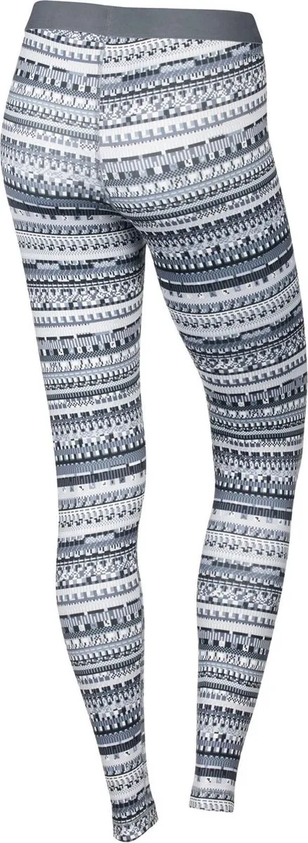 Nike Pro Warm 8 Bit Sporttight - S - Grijs