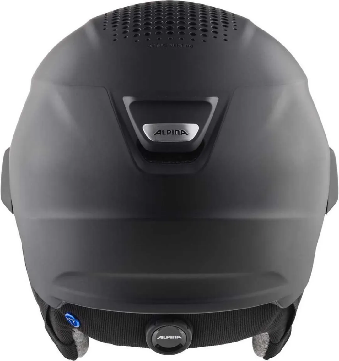 Alpina Alto V Skihelm - Maat M - Zwart Matt