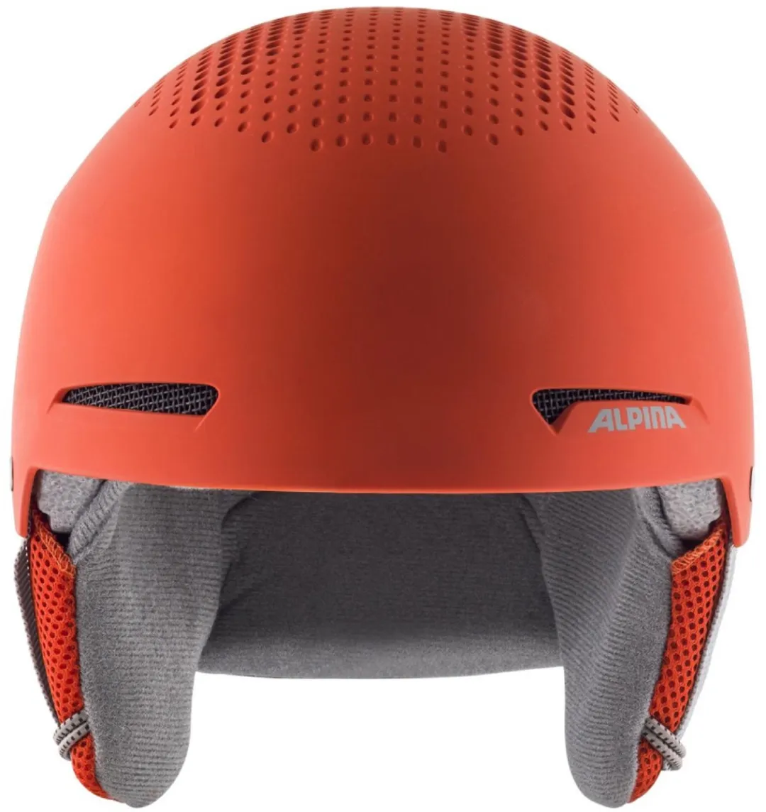 Alpina Zupo Junior Skihelm - Maat 48-52cm - Oranje