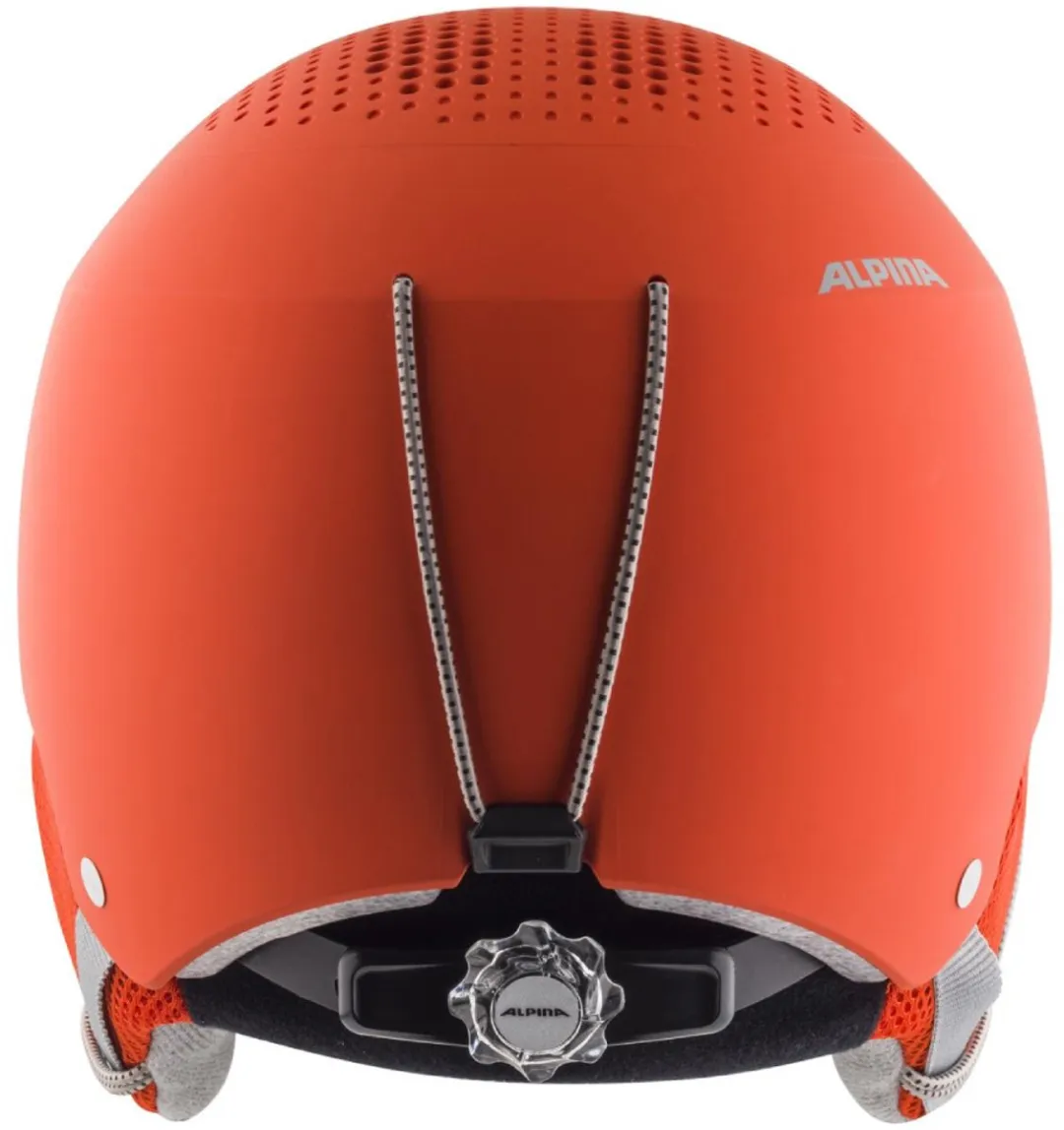 Alpina Zupo Junior Skihelm - Maat 48-52cm - Oranje