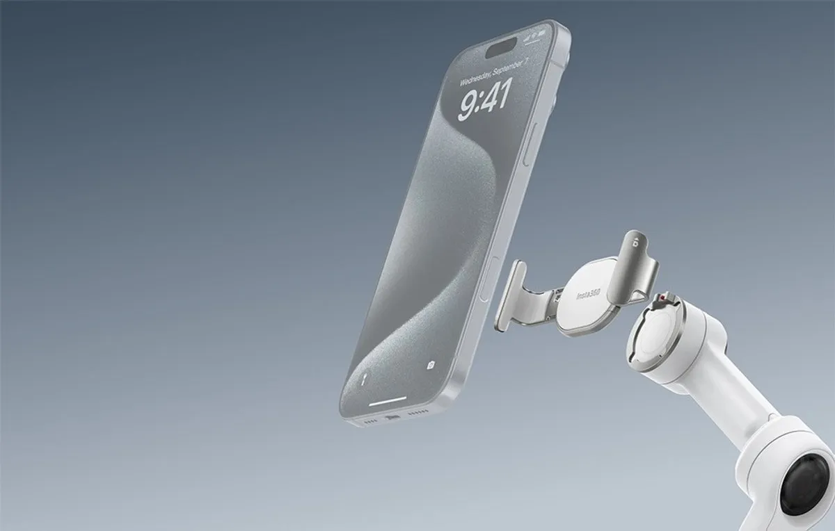 Insta360 Flow 2 Pro Magnetische Telefoonklem - Zwart