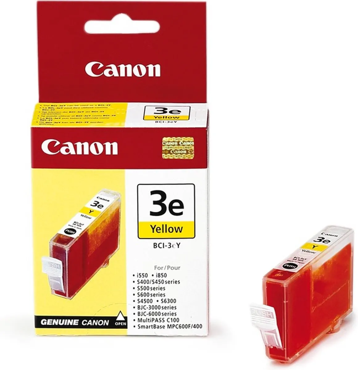 Canon BCI-3EY Inktcartridge Geel - 4ml