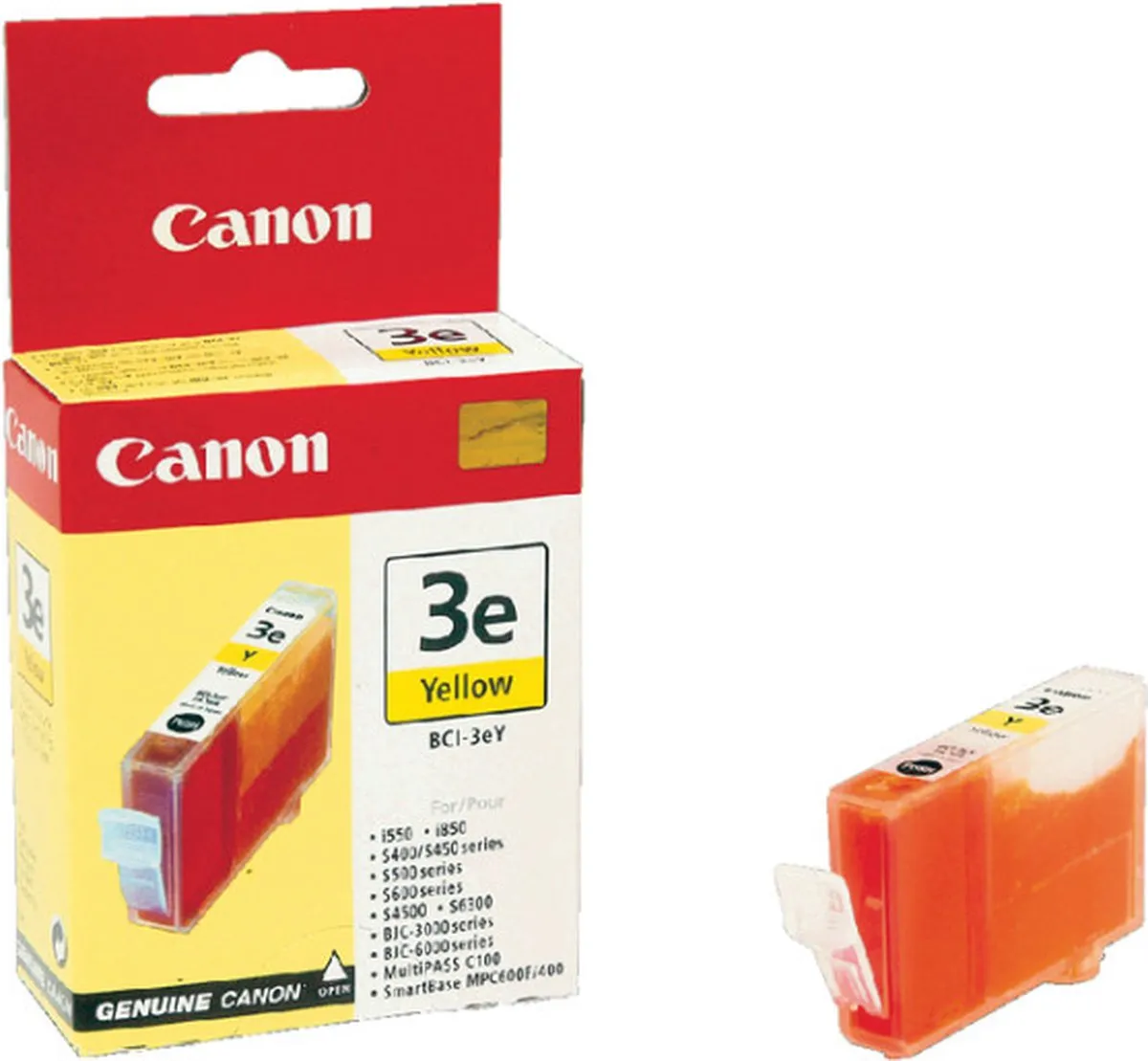 Canon BCI-3EY Inktcartridge Geel - 4ml - afbeelding 6 van 6