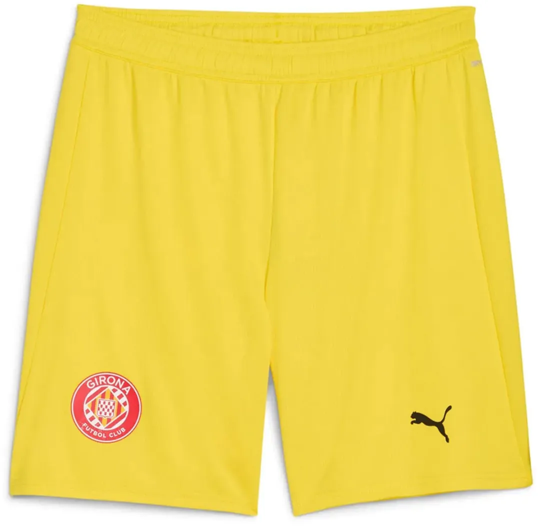 PUMA Girona FC 25/26 Replica Korte Broek - Geel