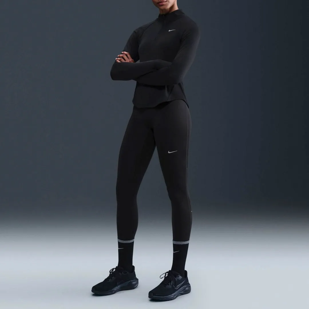 Nike Dri-FIT Tempo High Rise 7/8 Tight Dames XS - Zwart