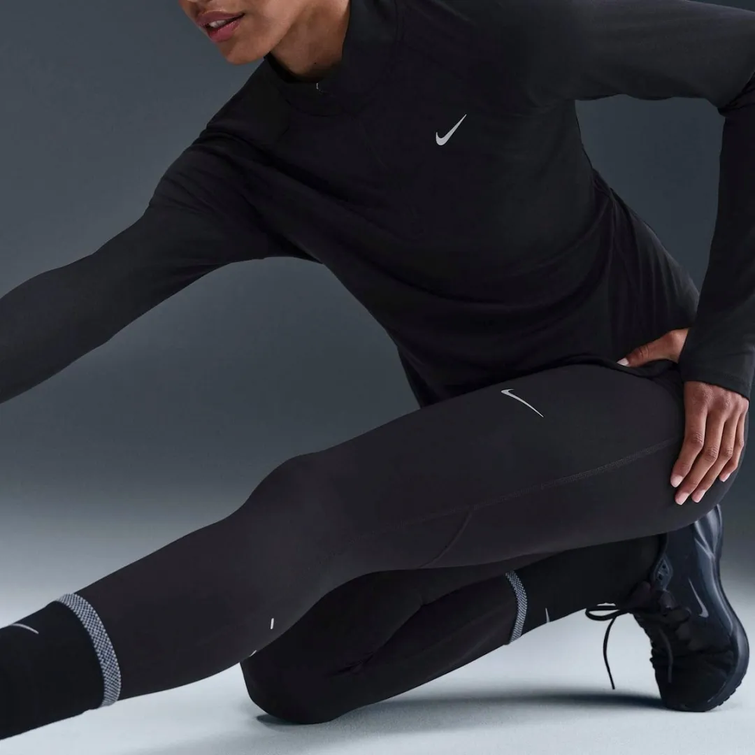 Nike Dri-FIT Tempo High Rise 7/8 Tight Dames XS - Zwart