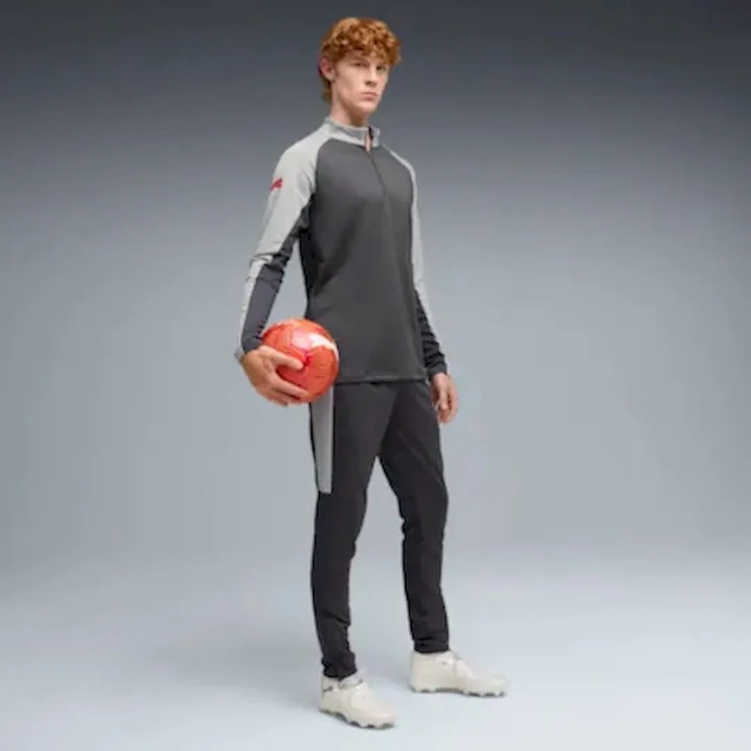 PUMA Individualliga 1/4 Zip Top Heren - Grijs