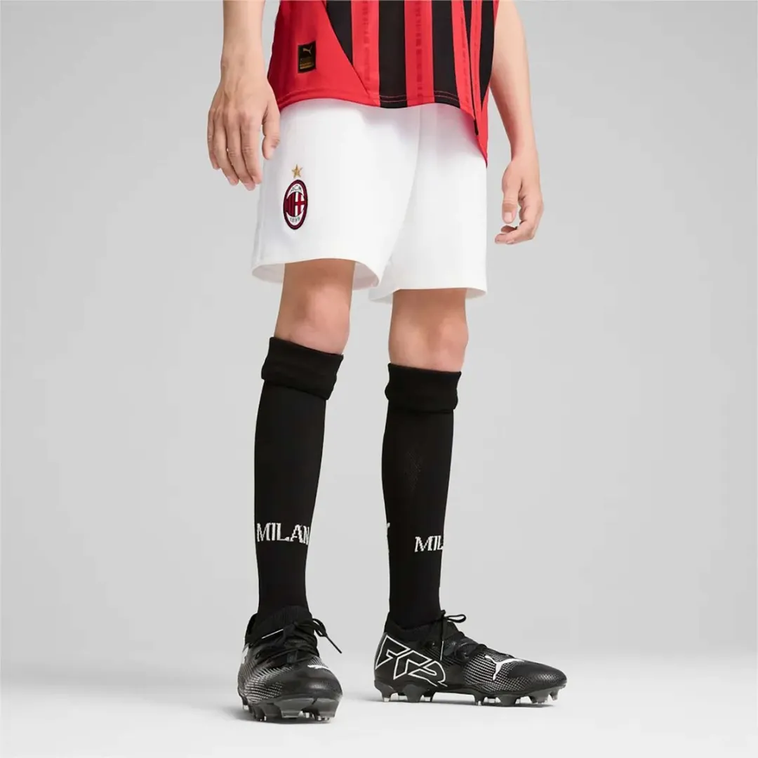 PUMA ACM Shorts Replica Jr Trainingsbroek 164 - Wit