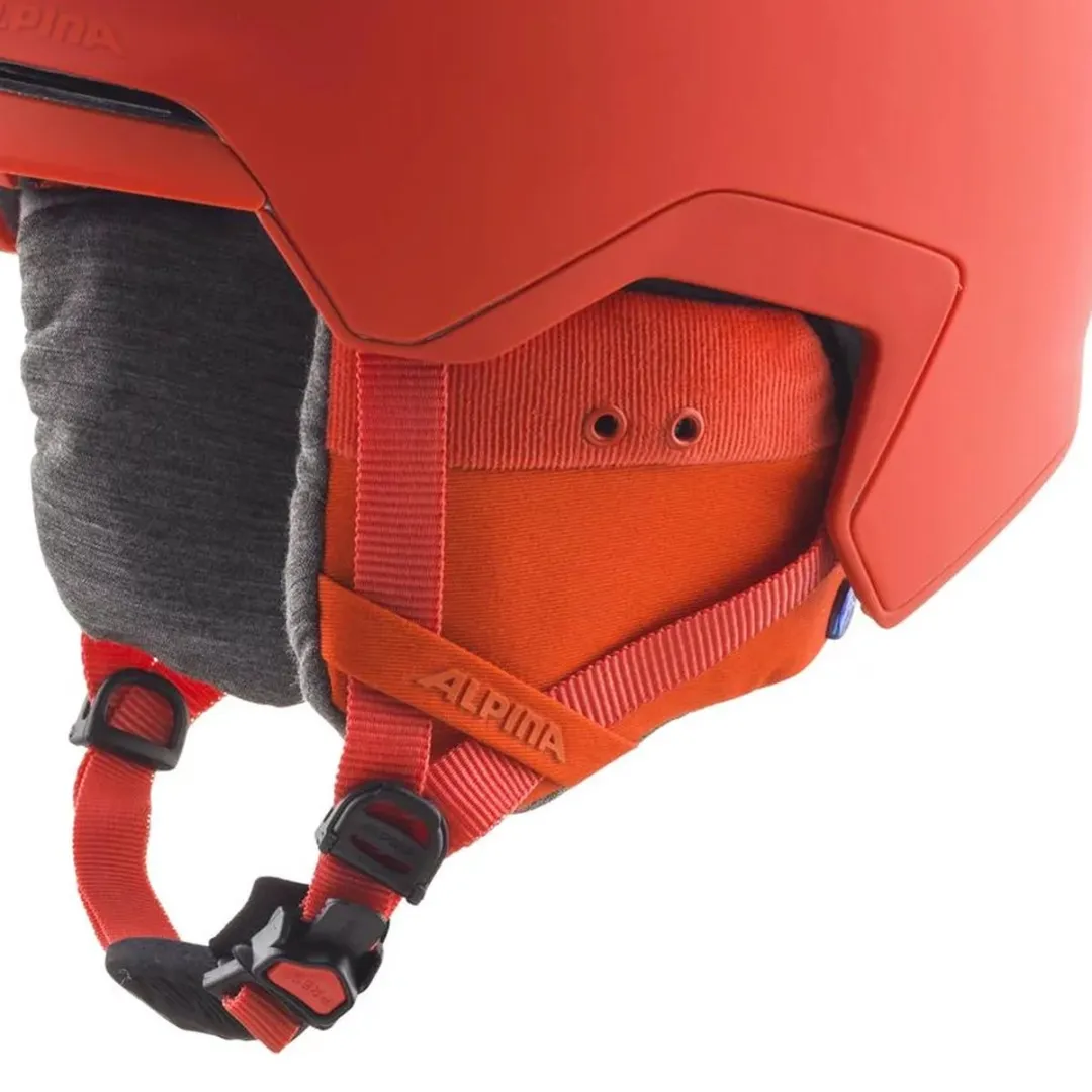 Alpina Gems Skihelm - Pumpkin Orange - Maat 51-55cm - afbeelding 6 van 6