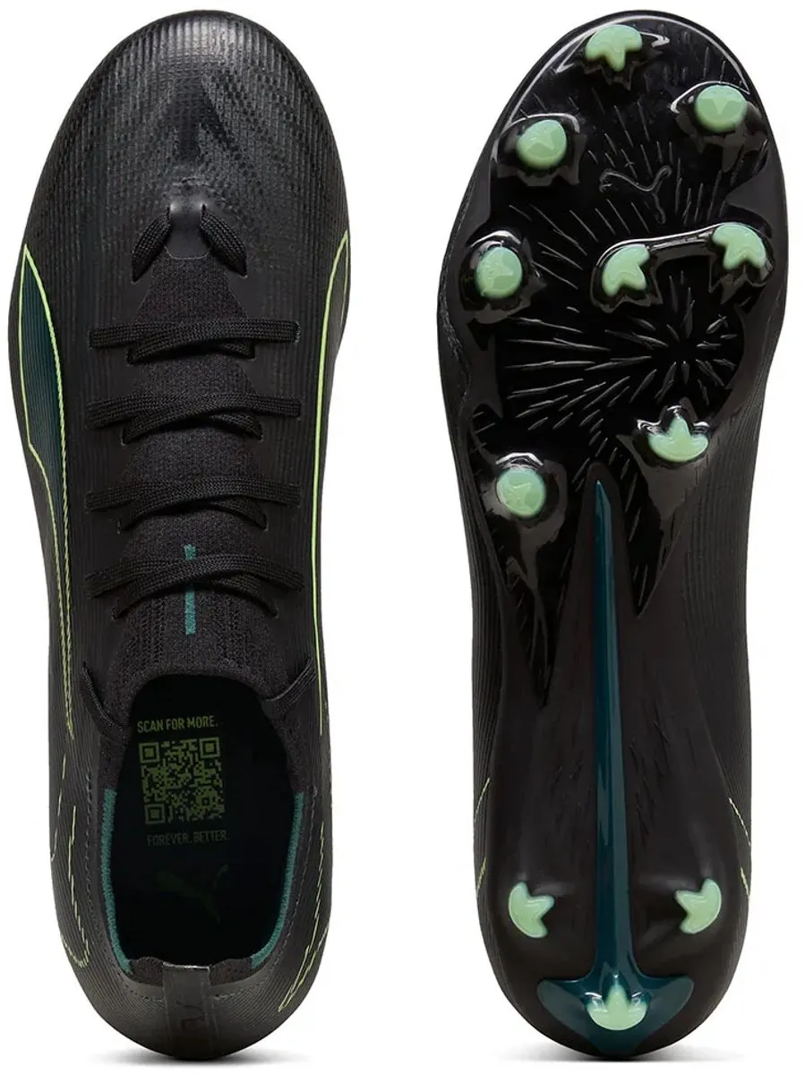 PUMA Ultra 6 Match Voetbalschoenen FG/AG - 46 - Zwart