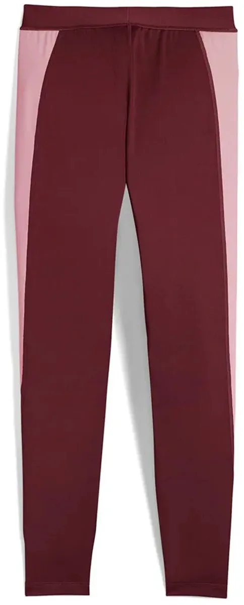 PUMA Strong Colorblock HW 7/8 Leggings L - Ruby Shimmer