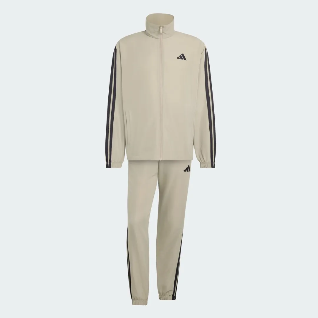 Adidas 3-Stripes Wovens Trainingspak M - Bruin