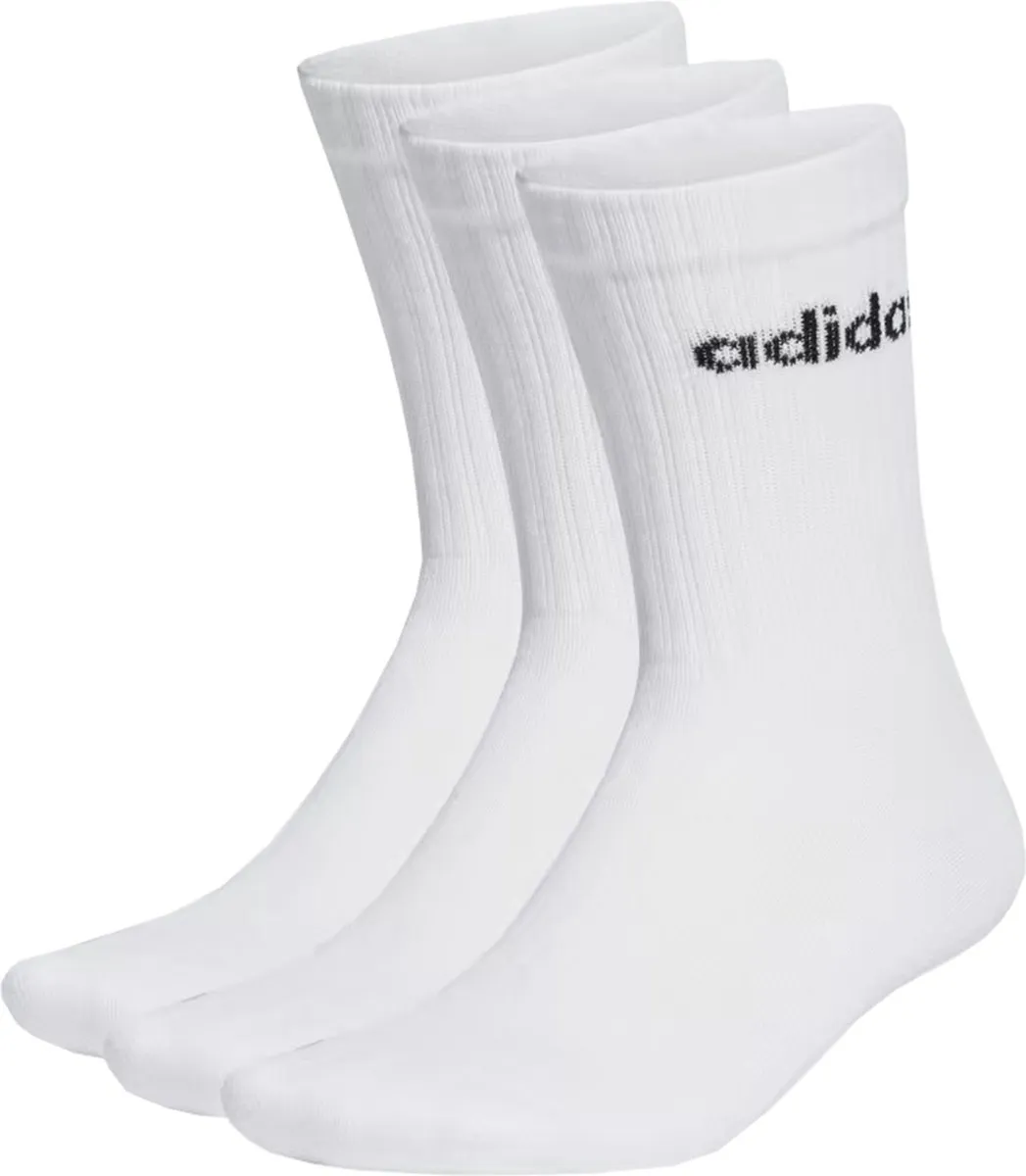 adidas Sokken Regular GE1379 - 3 Stuks - Wit/Zwart