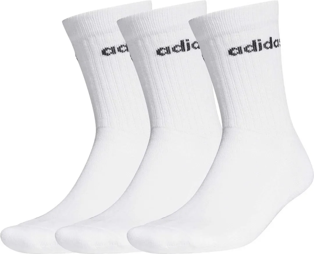 adidas Sokken Regular GE1379 - 3 Stuks - Wit/Zwart