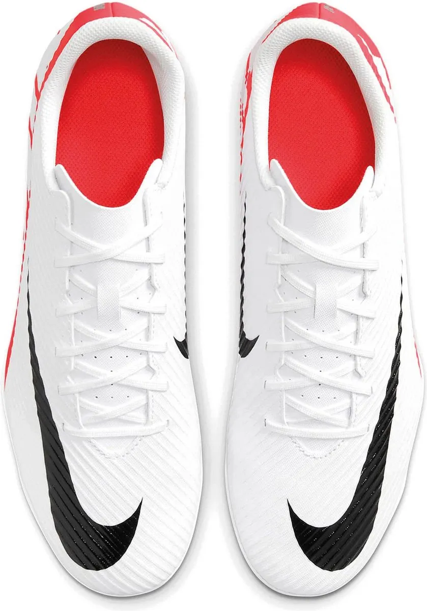 Nike Mercurial Vapor 15 FG/MG Sportschoenen DJ5963-600 - Maat 44 - Wit/Rood/Zwart