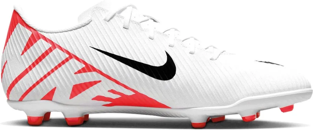 Nike Mercurial Vapor 15 FG/MG Sportschoenen DJ5963-600 - Maat 44 - Wit/Rood/Zwart