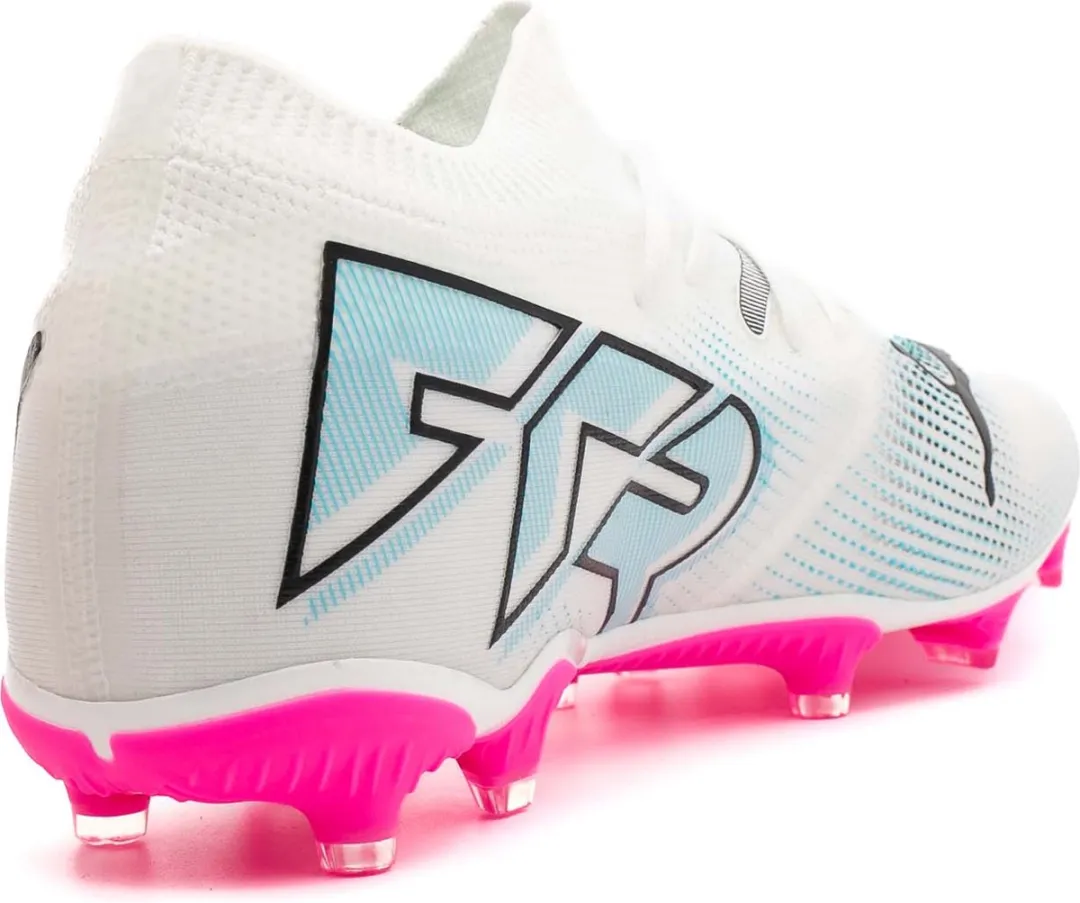 PUMA Future 7 Match FG/AG Heren Sportschoenen 44 - Wit/Zwart/Poison Pink