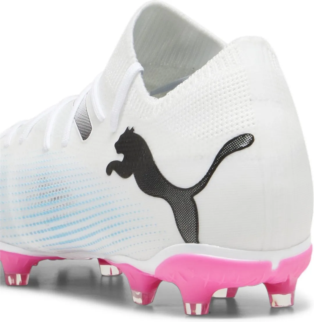 PUMA Future 7 Match FG/AG Heren Sportschoenen 44 - Wit/Zwart/Poison Pink