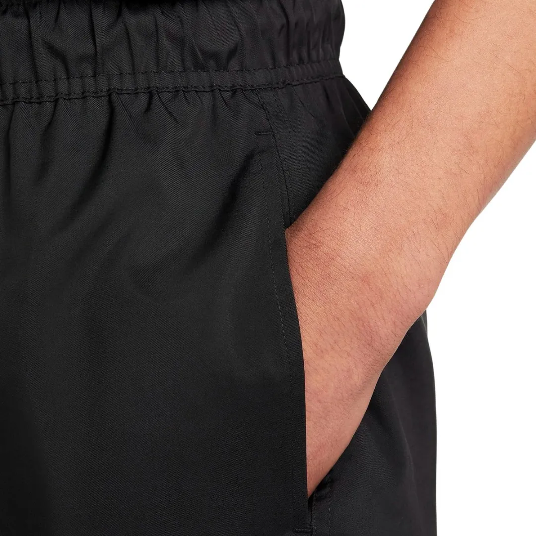 Nike NK Club Flow Short Heren - FN3307-010 - Zwart/Wit