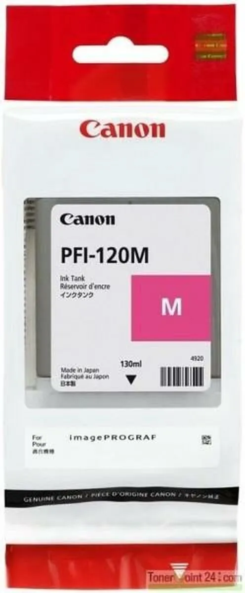 Canon PFI-120 Magenta Inktcartridge - 130ml
