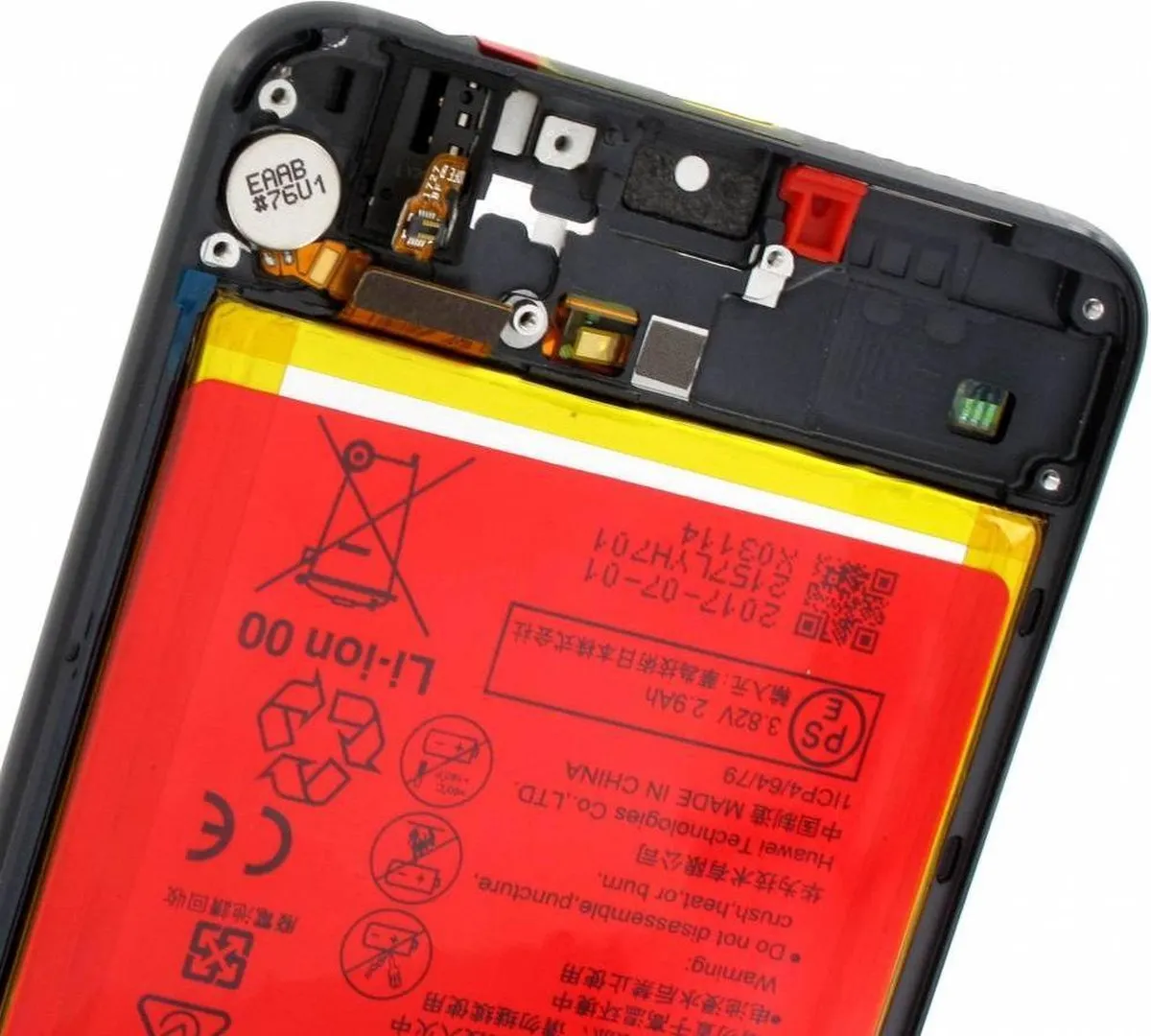 Huawei Honor 8 FRD-L19 LCD Display - Zwart