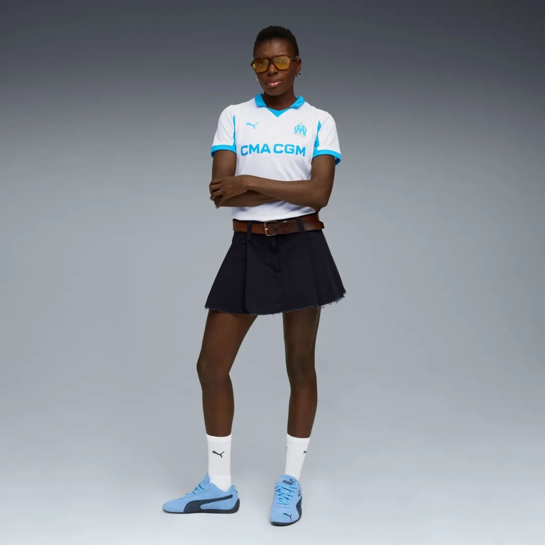 PUMA Thuiswedstrijdshirt Dames OM 2025/26 - XXS - Wit