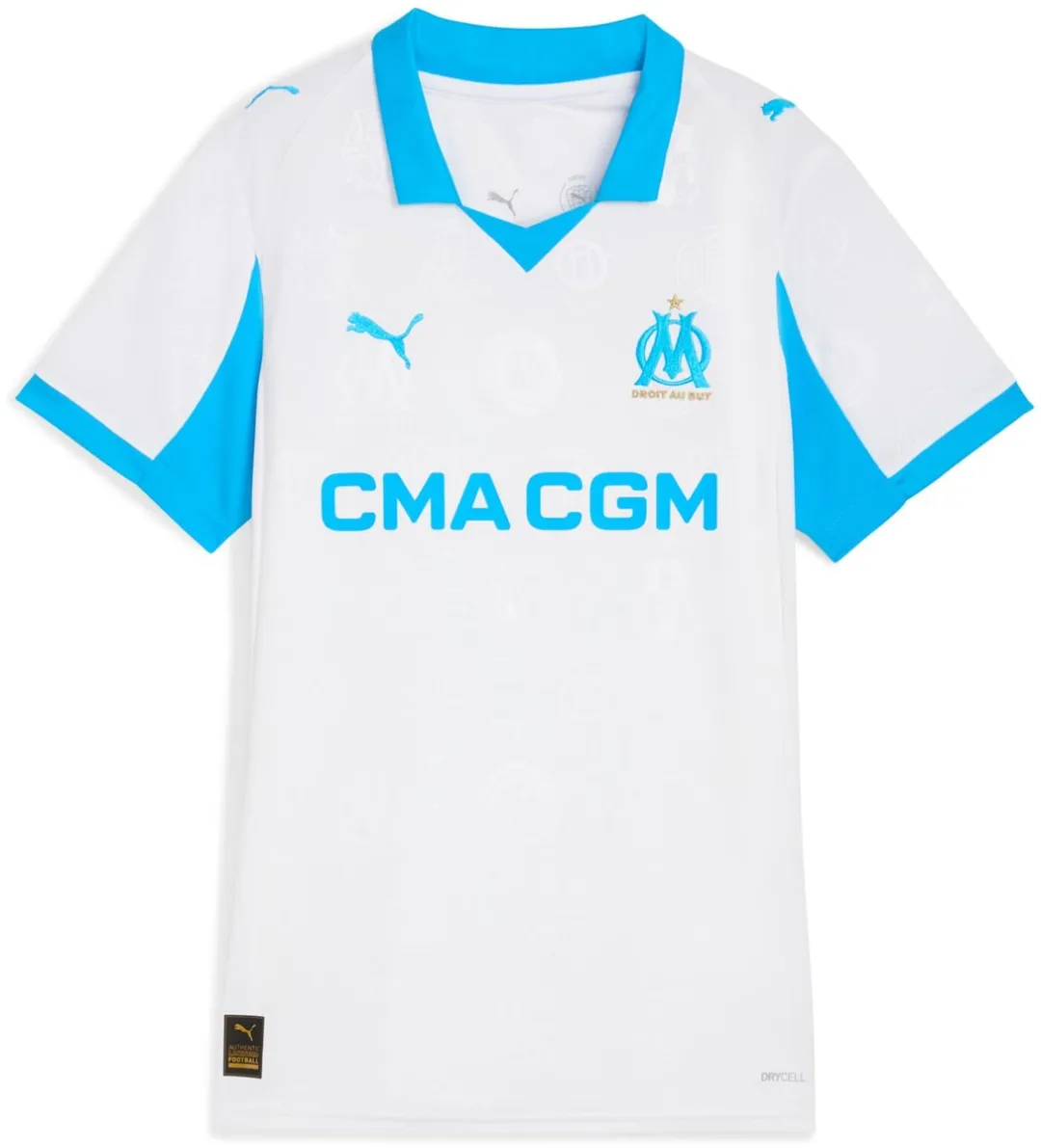 PUMA Thuiswedstrijdshirt Dames OM 2025/26 - XXS - Wit