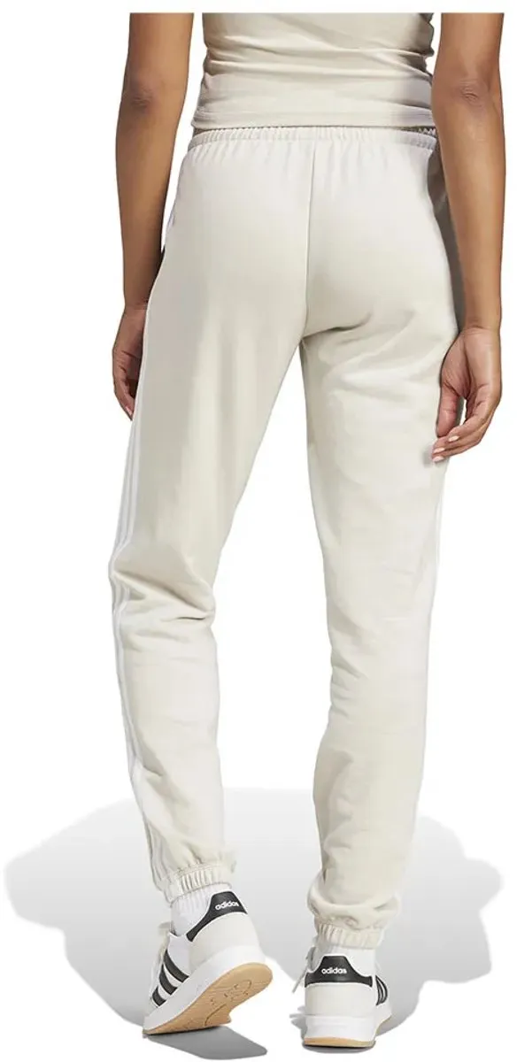 adidas Essentials 3 Stripes Joggers - Wit XS