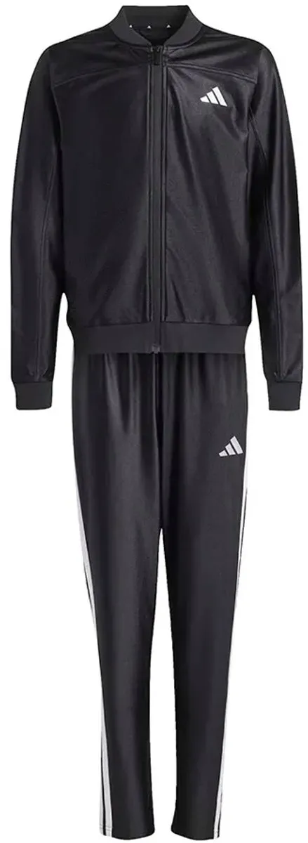 Adidas Seasonals Glam Trainingspak - 7-8 jaar Meisjes - Zwart