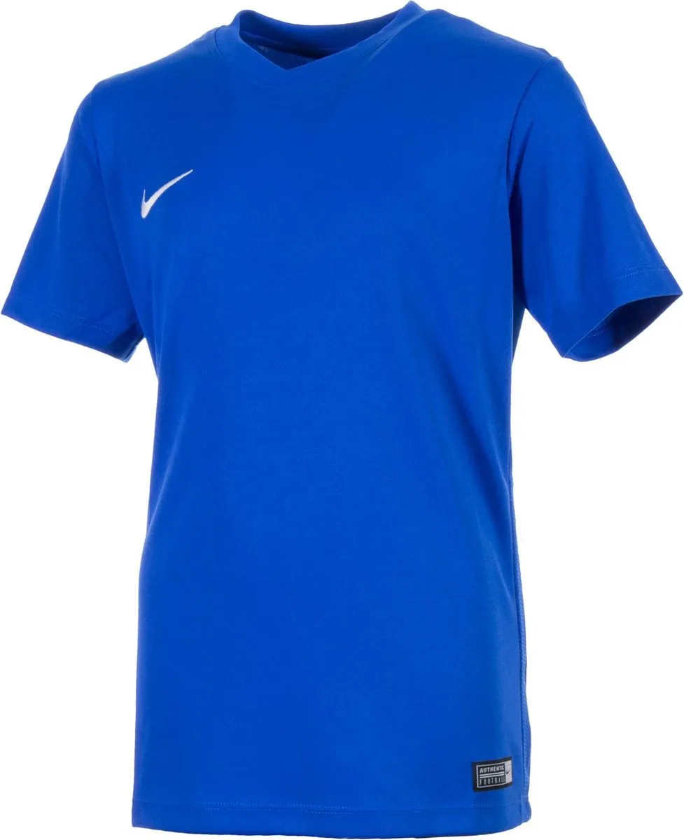 Nike SS Youth Park VI Sportshirt - Royal Blue/Wit - Maat 140