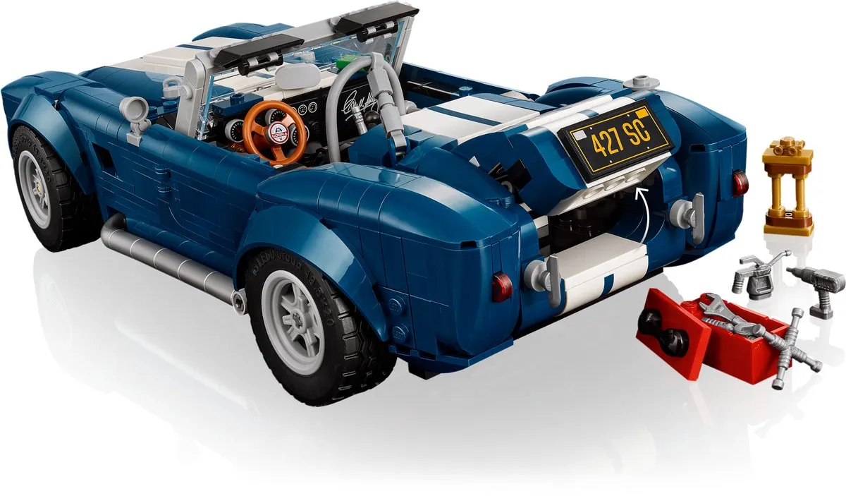 LEGO Icons 10357 Shelby Cobra 427 S/C - 1241 Stukken