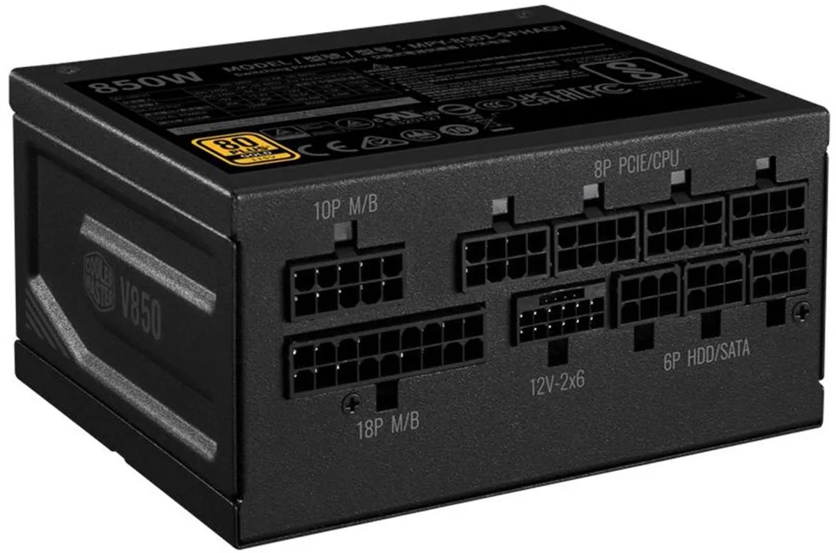 Cooler Master V SFX Gold 850 MPY-8501-SFHAGV-3EEU - 850W - Zwart