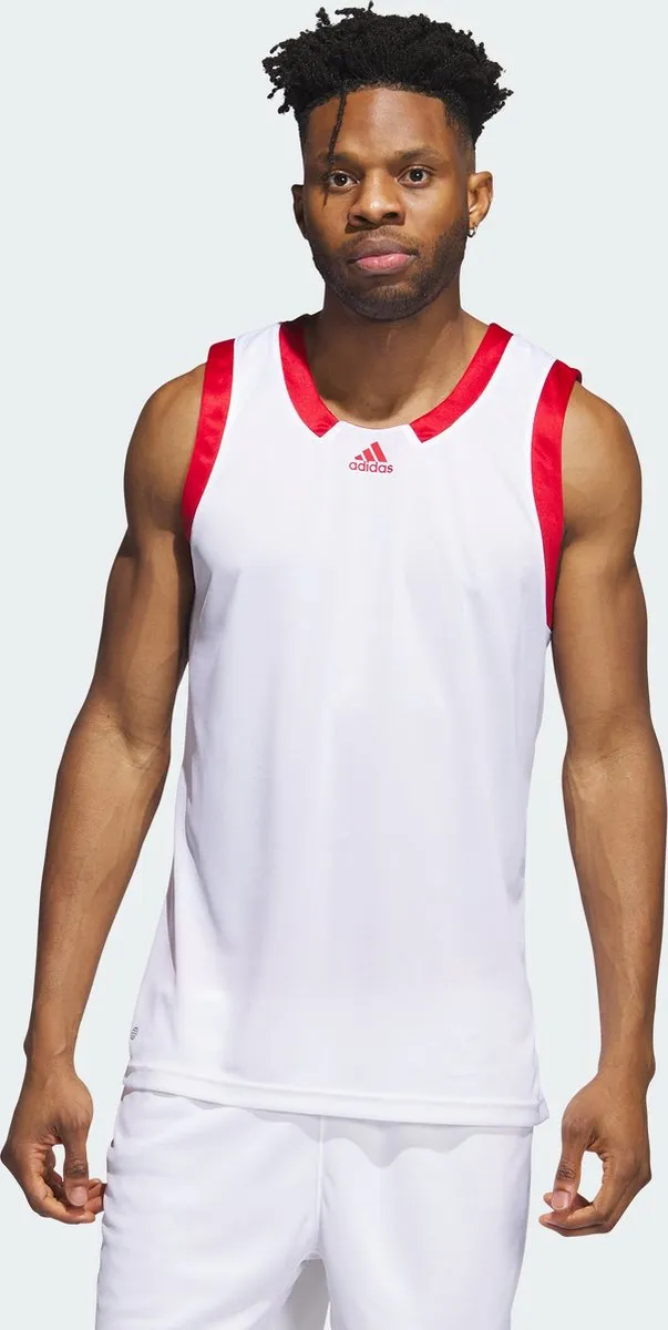 adidas Performance Icon Squad Tanktop Wit - L