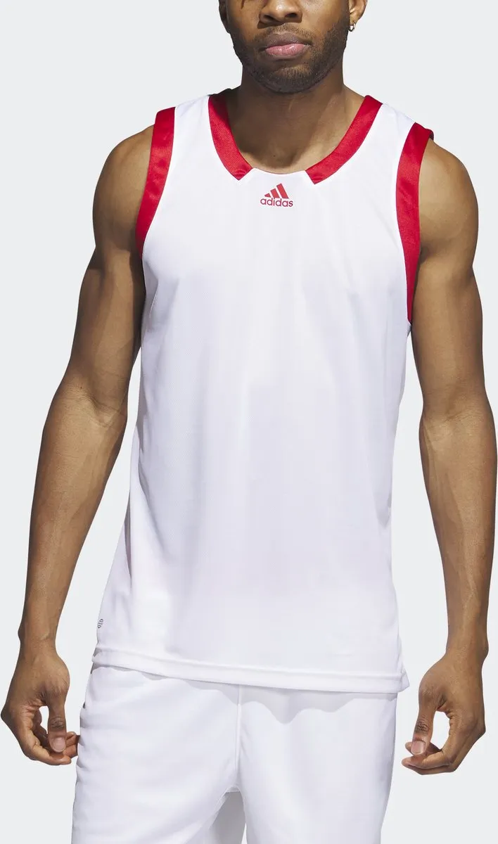 adidas Performance Icon Squad Tanktop Wit - L
