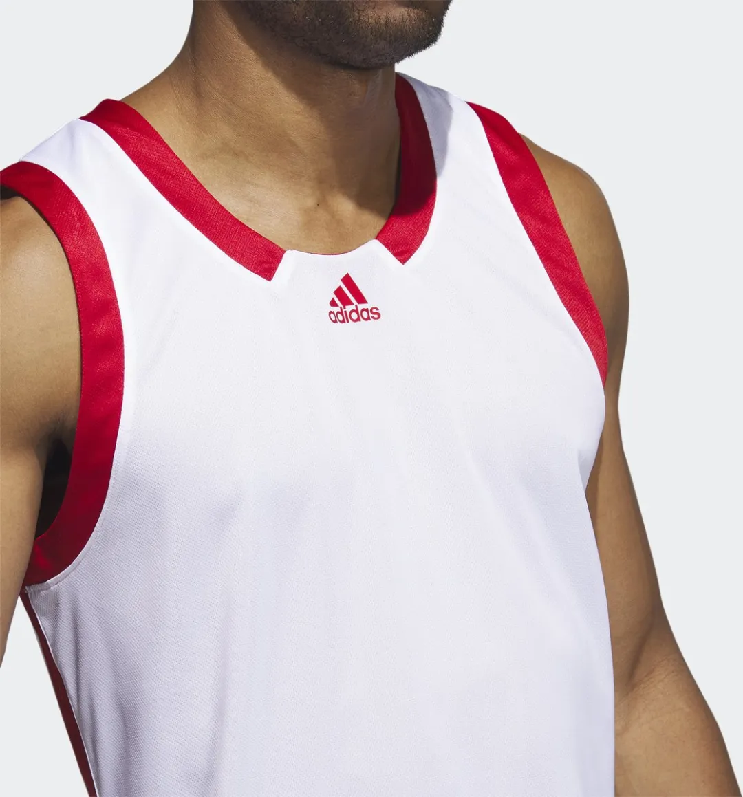adidas Performance Icon Squad Tanktop Wit - L