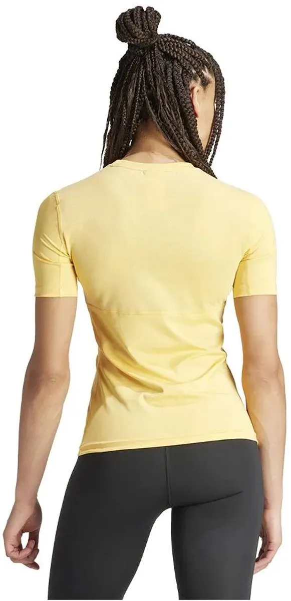 adidas Performance Techfit Training T-shirt IT6727 - Geel - L