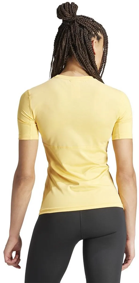 adidas Performance Techfit Training T-shirt IT6727 - Geel - L