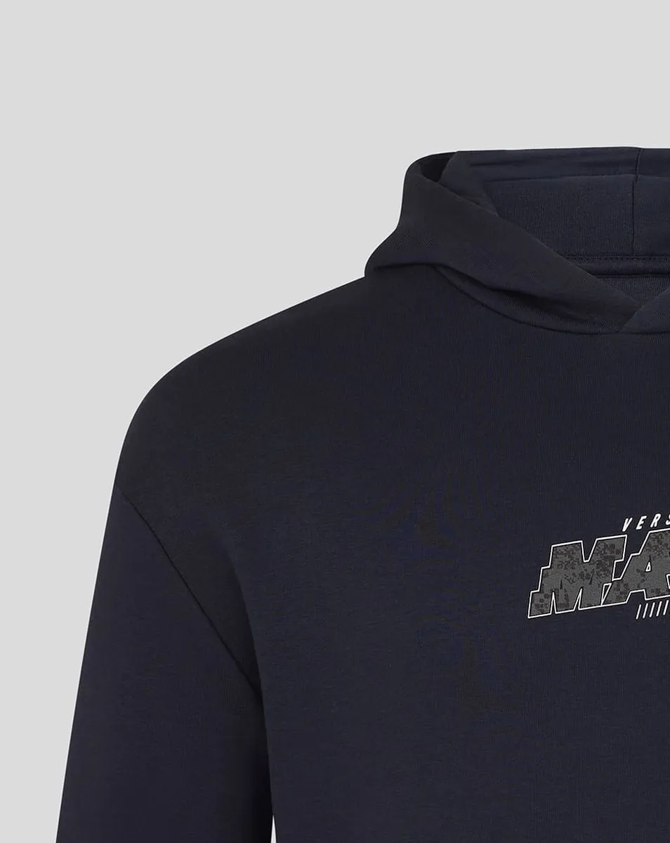 Red Bull Racing Graphic Pixel Back Hoody Max Verstappen - L - Blauw