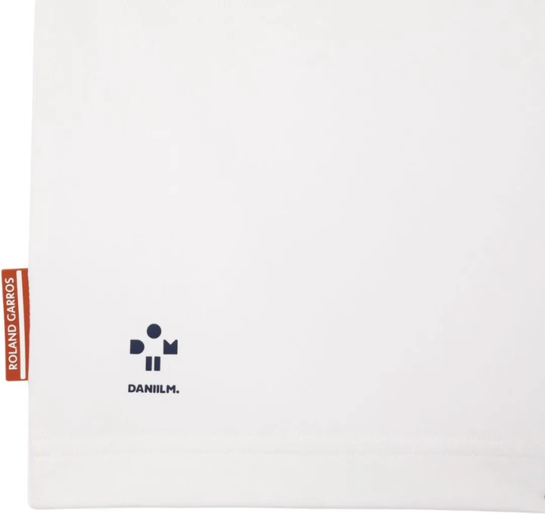 Lacoste HP Roland Garros Sport Polo DaniiL Medvedev M - Wit